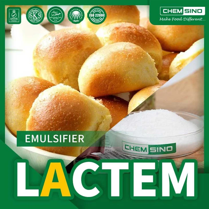 Pārtikas pakāpe E472B Mono - diglicerīdu pulvera piegādātāja emulgatora paktīnskābes esteri