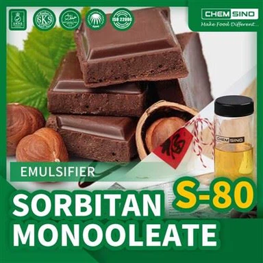 Sorbitāna esteri Sorbitāna monolaurāts (S-80): drošs un efektīvs emulgators