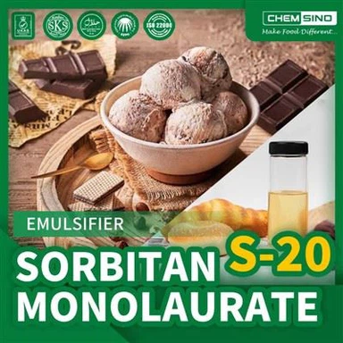 Emulģēšanas maģija: sorbitāna esteru sorbitāna monolaurāts (S-20) CAS NR.1338-29-2