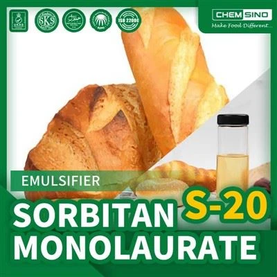 Panākt perfektu emulgāciju ar sorbitāna esteriem, sorbitāna monolaurātu (S-20) CAS NR.1338-29-2